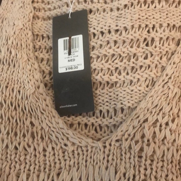 EILEEN FISHER Needle Knit Tank Top NWTS - Picture 2 of 8